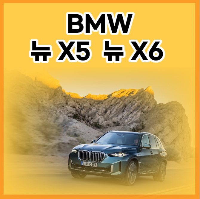 BMW뉴 X5 뉴 X6 