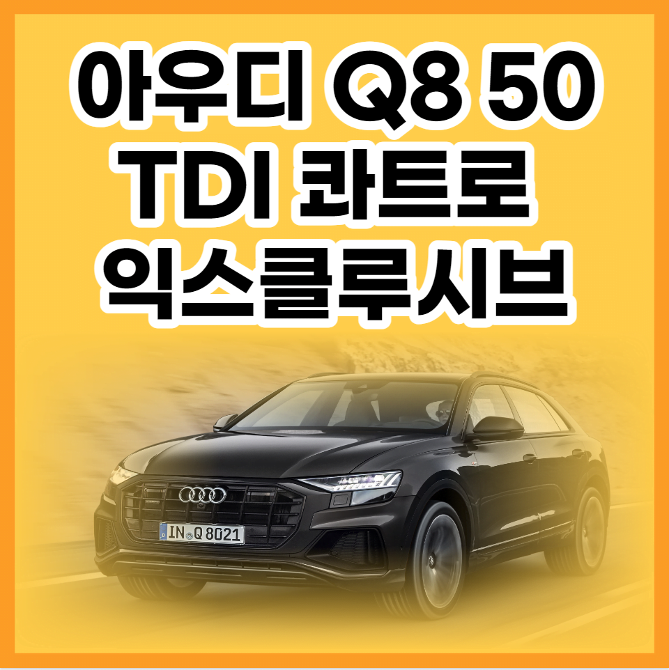 아우디 Q8 50 TDI 콰트로 익스클루시브